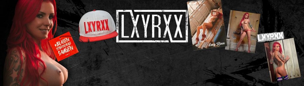 LexyRoxx Header Merch Shop